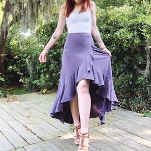 NWT High Waist Tulip Skirt